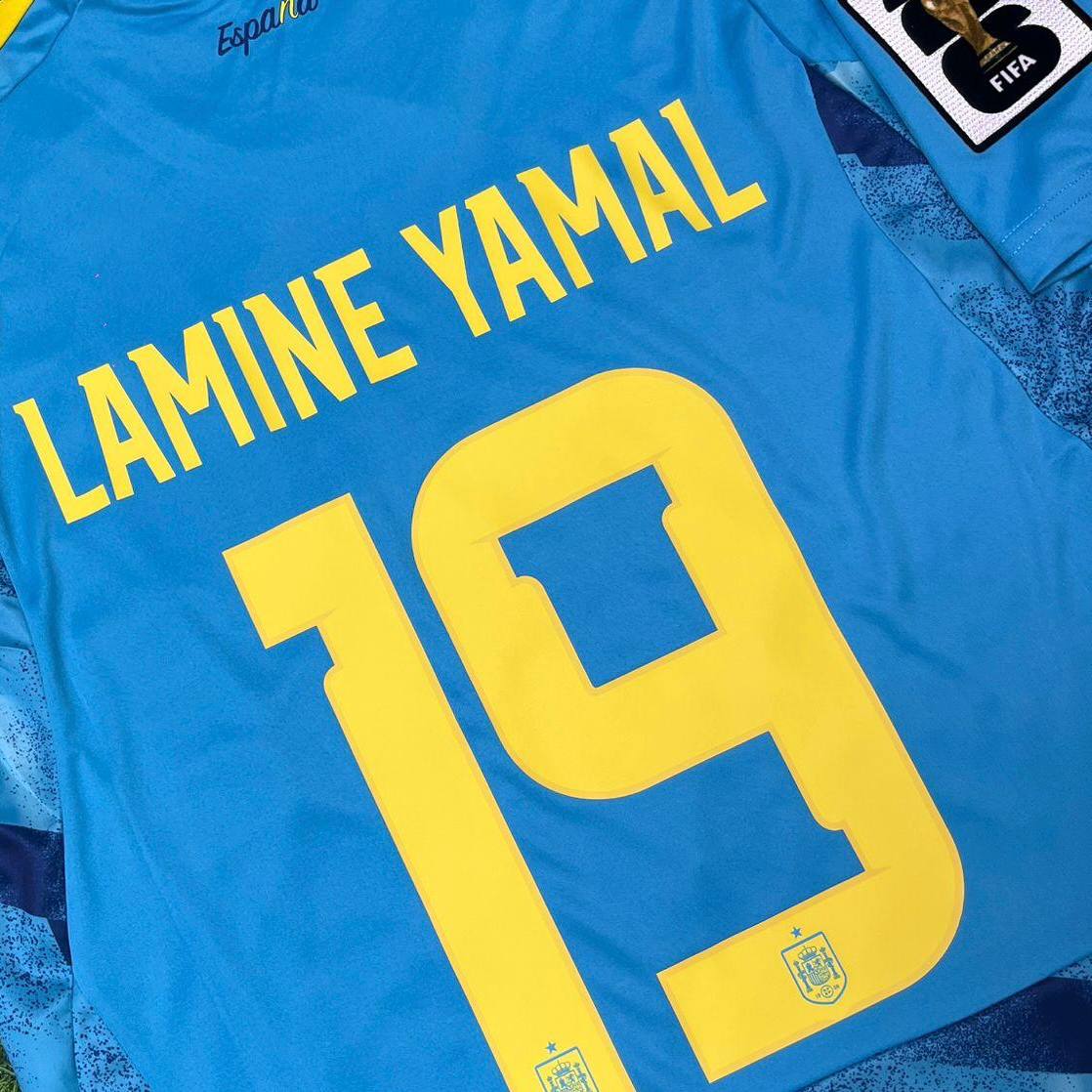 Lamine Yamal Spain New Season 2026 World Cup Blue Special Football Jersey Kit - Trikot Maillot