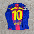 Lamine Yamal #10 - Barcelona 2025-2026 Long Sleeve Jersey Kit Soccer Shirt - Trikot Maillot