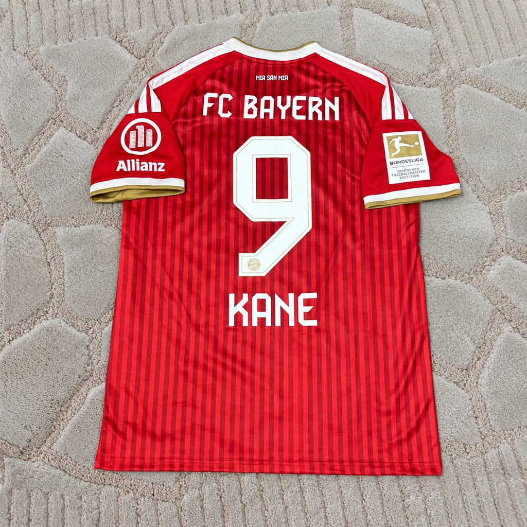 Harry Kane #9 Bayern Munich New Season 2027 Bundesliga Championship Patch Football Jersey Kit - Trikot Maillot