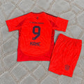Harry Kane #9 Bayern München 2026 Kids Red Home Football Shirt - Jersey Kit - Trikot Maillot