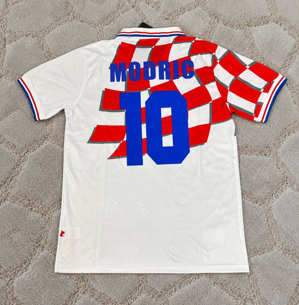 Luka Modric Croatia Retro Football Shirt - Jersey Kit - Trikot Maillot