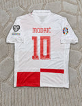 Luka Modric #10 Croatia Euro 2024 Retro Football Shirt Jersey Kit - Trikot Maillot