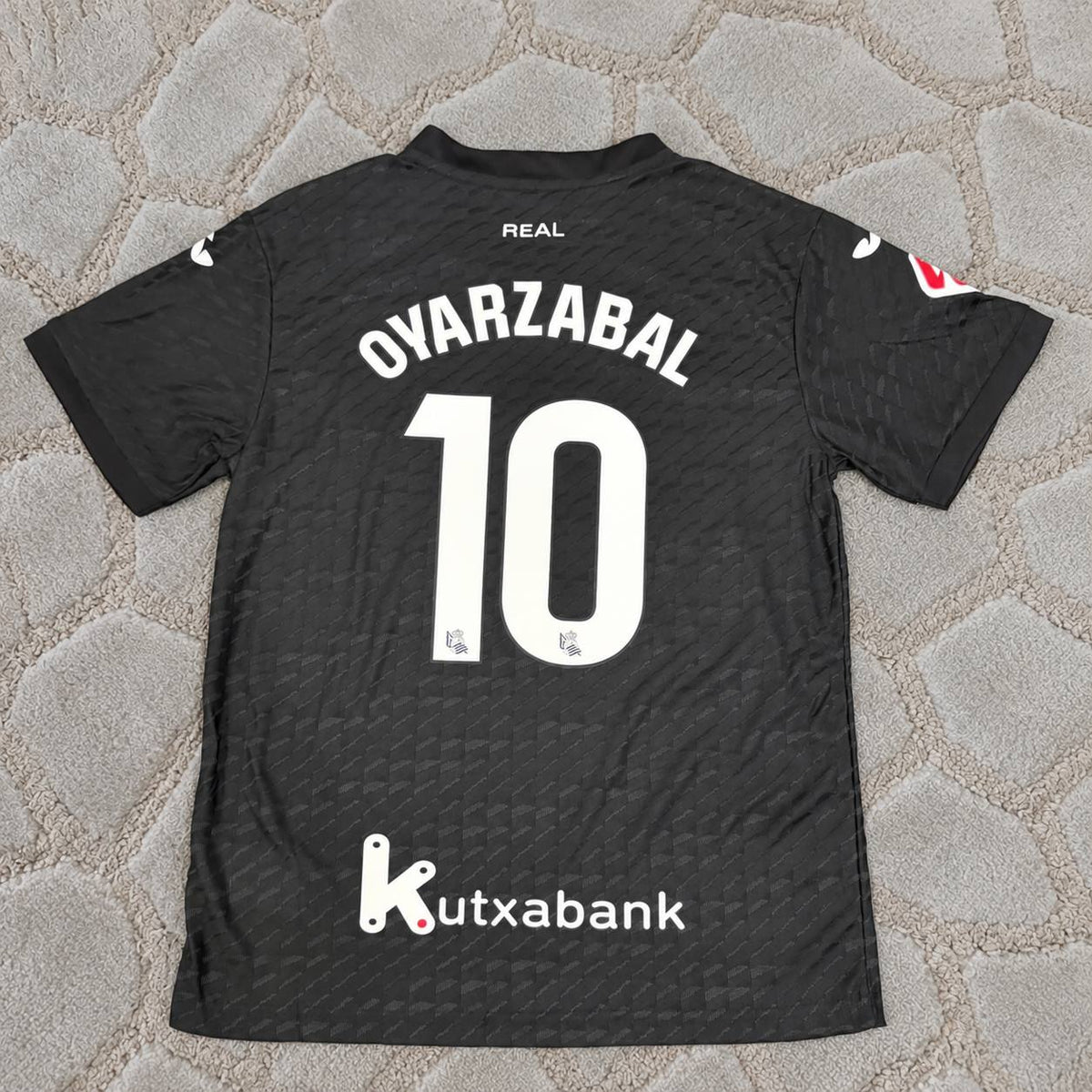 Mikel Oyarzabal #10 Real Sociedad New Season 2027 Away Black Jersey – La Liga Matchday Edition