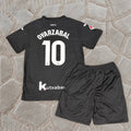 Mikel Oyarzabal #10 Real Sociedad New Season 2027 Away Black Kids Jersey – La Liga Matchday Edition