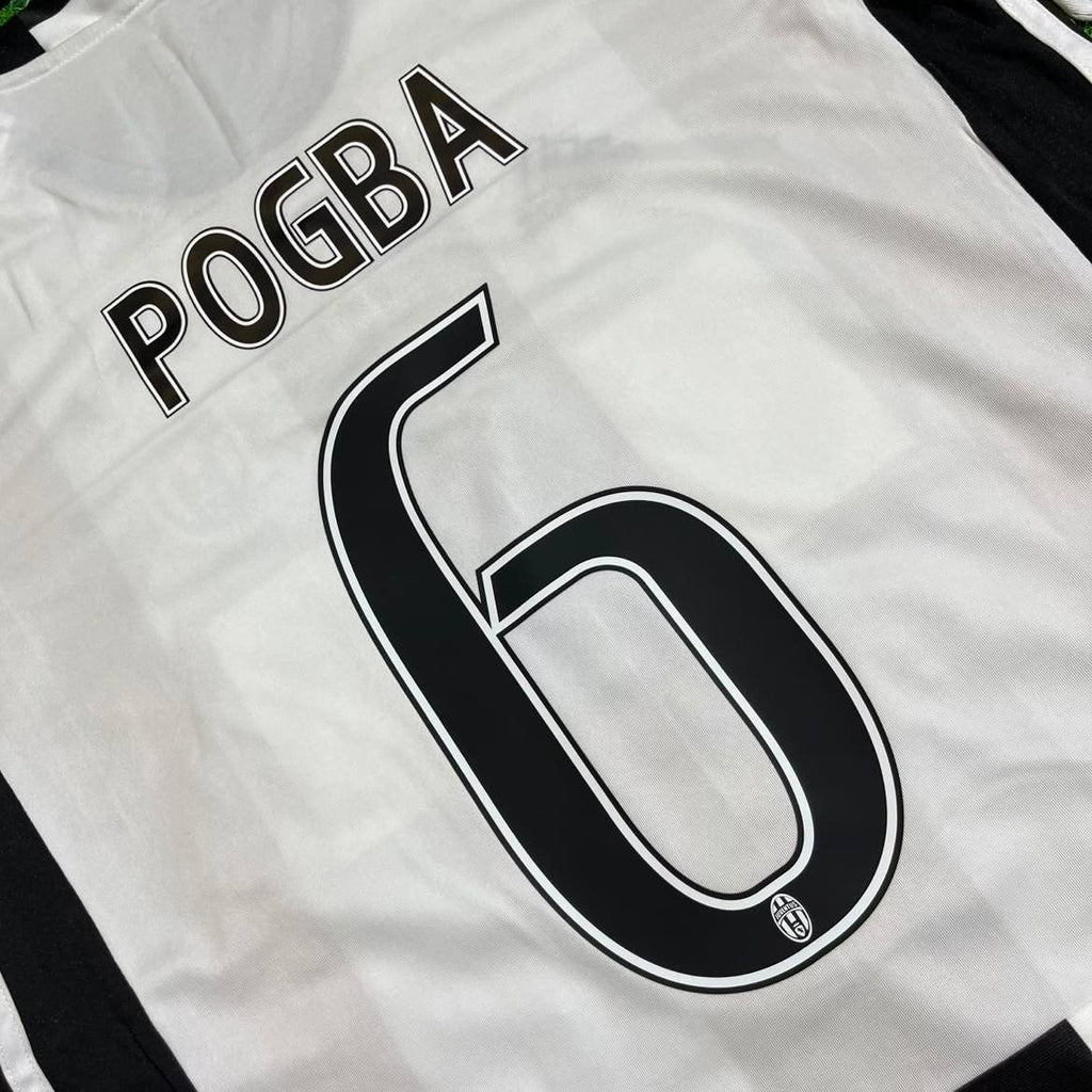 Paul Pogba Juventus 2016-2017 Home Retro Football Jersey Kit