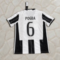 Paul Pogba Juventus 2016-2017 Home Retro Football Jersey Kit