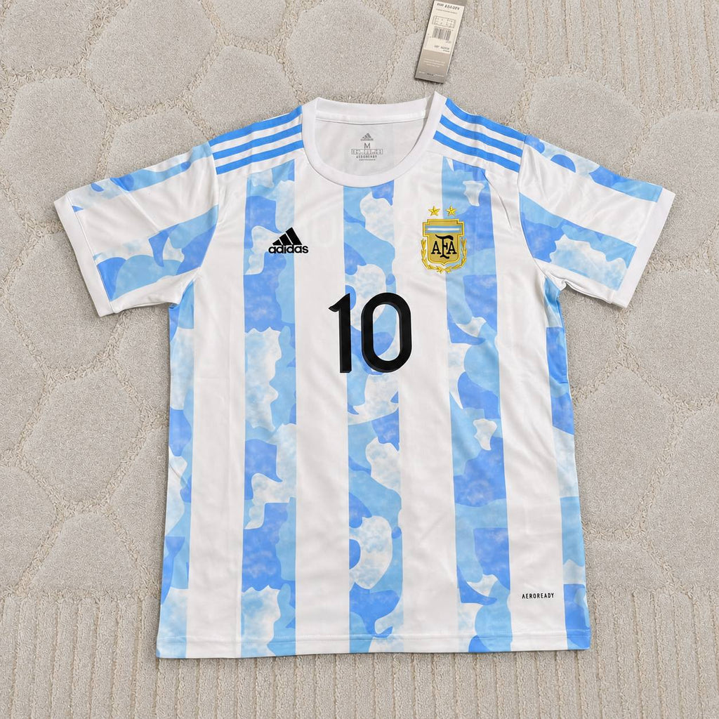 Diego Armando Maradona 10 - Argentina Retro Kit Jersey Trikot Maillot Soccer Shirt