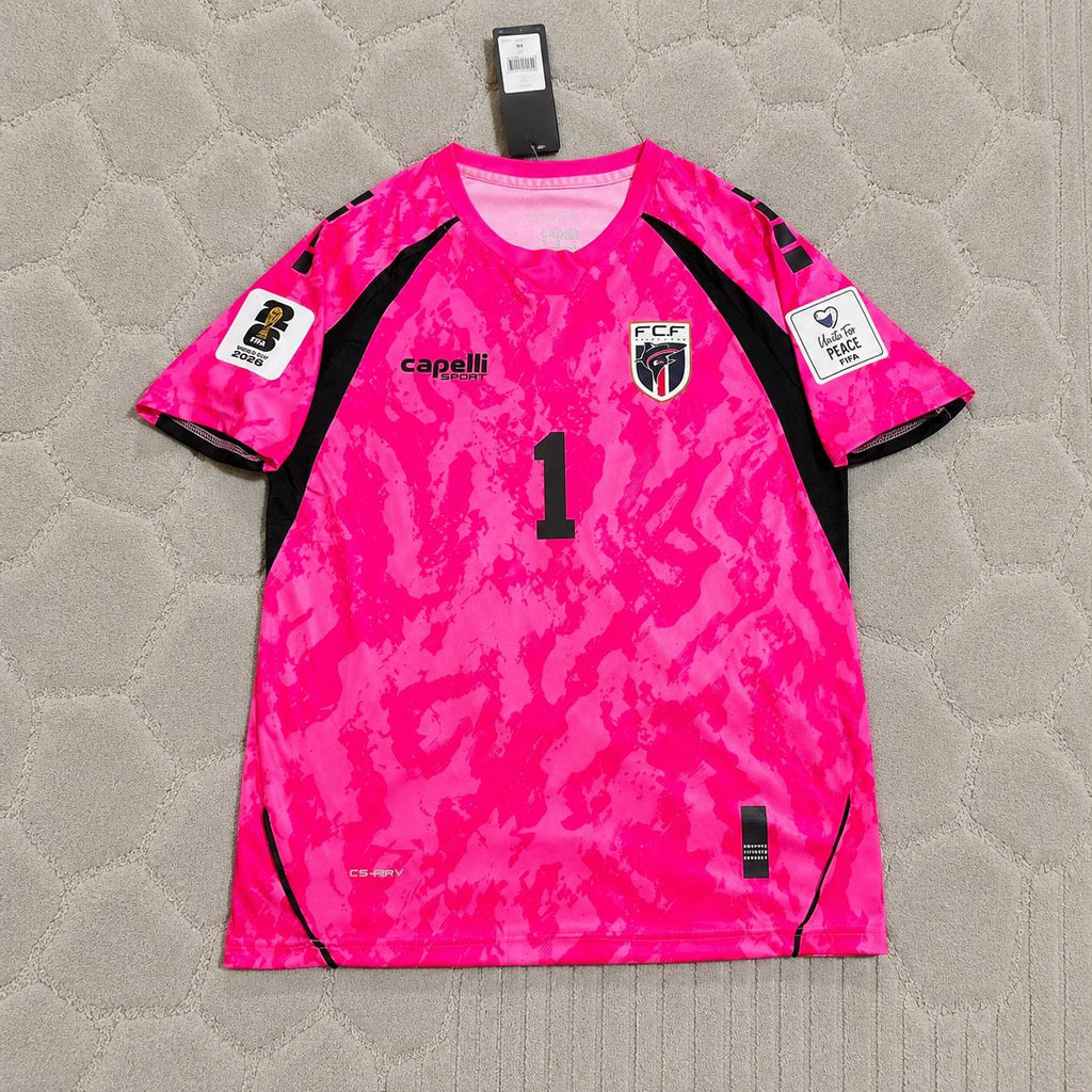 Vozinha Goalkeeper Cape Verde 2026 World Cup Football Jersey Shirt Trikot Maillot