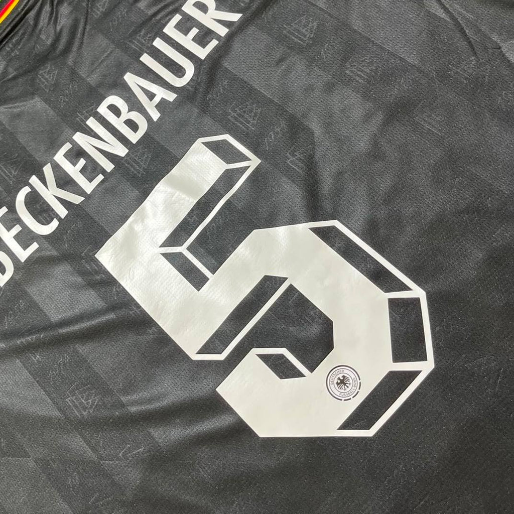 Franz Beckenbauer 5# Germany Black Retro Vintage Football Jersey