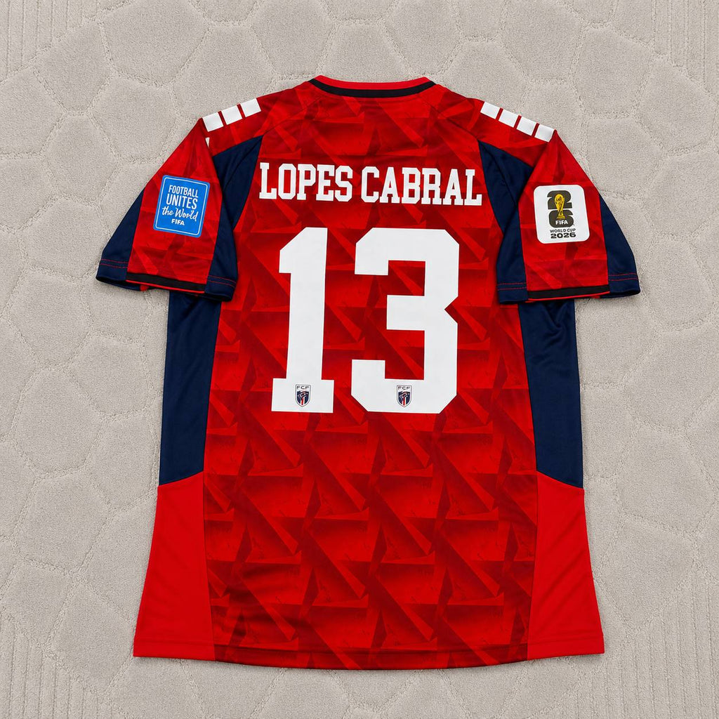 Sidny Lopes Cabral Cape Verde 2026 World Cup Football Jersey Shirt Trikot Maillot