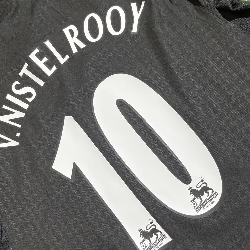 Ruud van Nistelrooy #10 Manchester United 2003/2004 Away Long Sleeve Retro Jersey Kit – Premier League Classics Edition