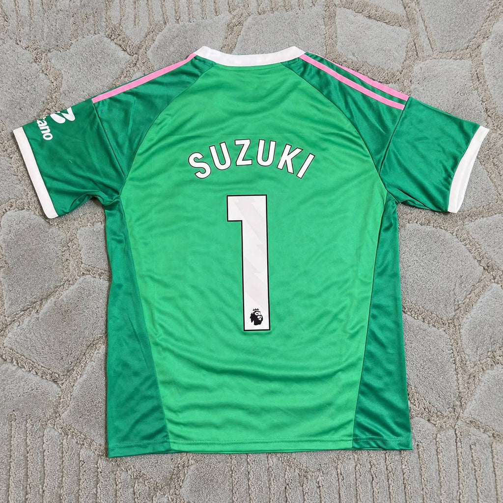 Zion Suzuki #1 Aston Villa New Season 2027 Goalkeeper Kit Jersey Kit - Trikot Maillot