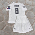 Toni Kroos Real 2016 Final Home White Kids Retro Football Shirt - Jersey Kit - Trikot Maillot Magliaa