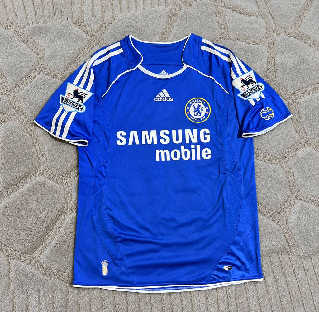 John Terry – Chelsea 2006–2008 Retro Jersey Kit – Trikot Maillot Soccer Shirt