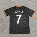 Ngolo Kante #7 Chelsea 2019/2020 Black Retro Football Shirt -  Jersey Kit - Trikot Maillot