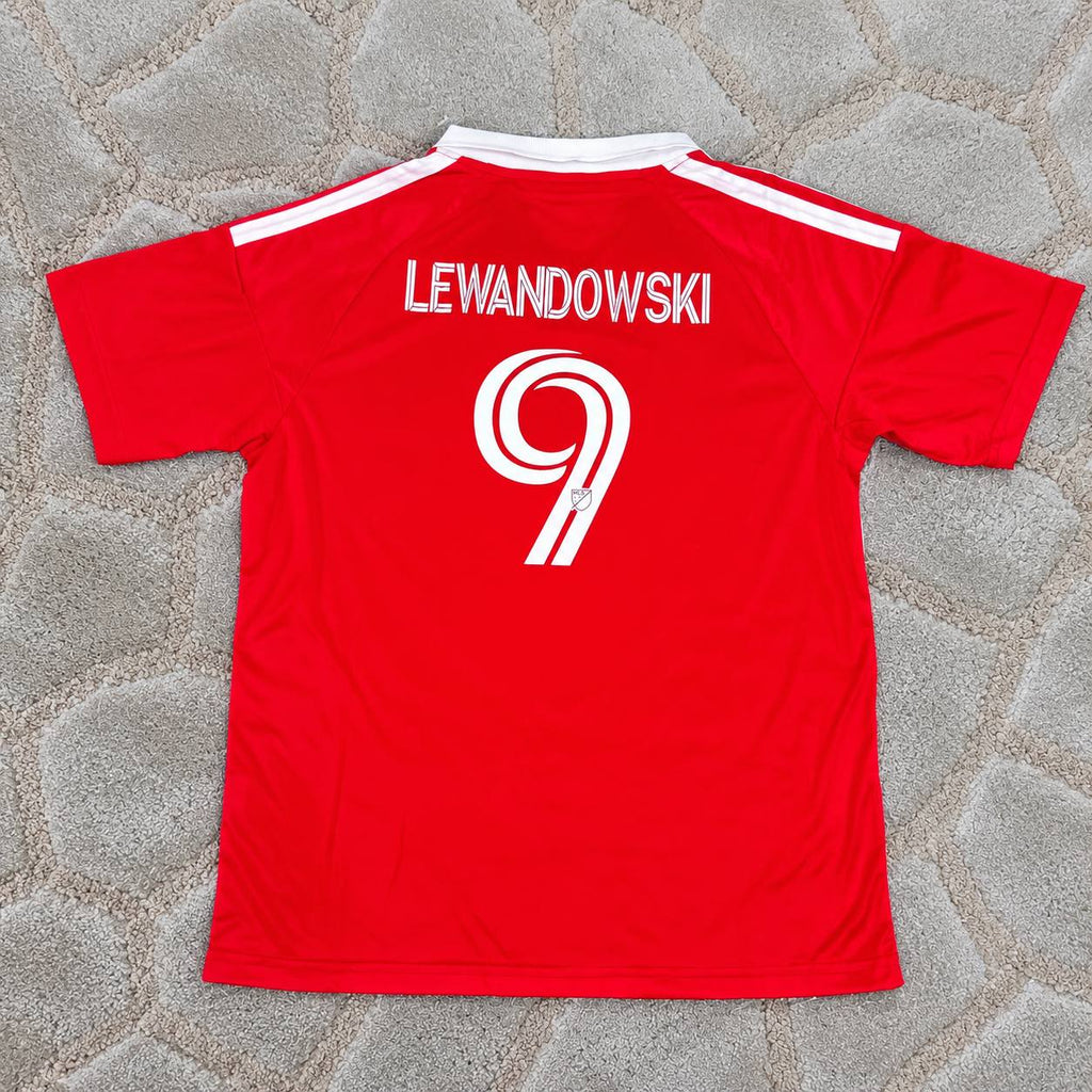 Robert Lewandowski Chicago Fire FC 2026-2027 Red New Season Soccer Kit Jersey
