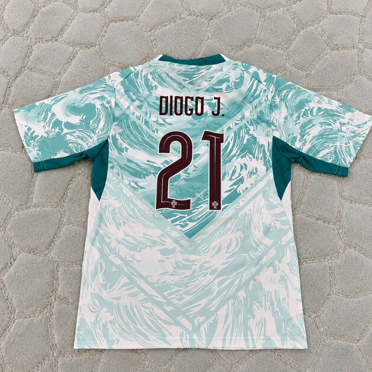 Diogo Jota Portugal 2026 World Cup White Away Football Jersey