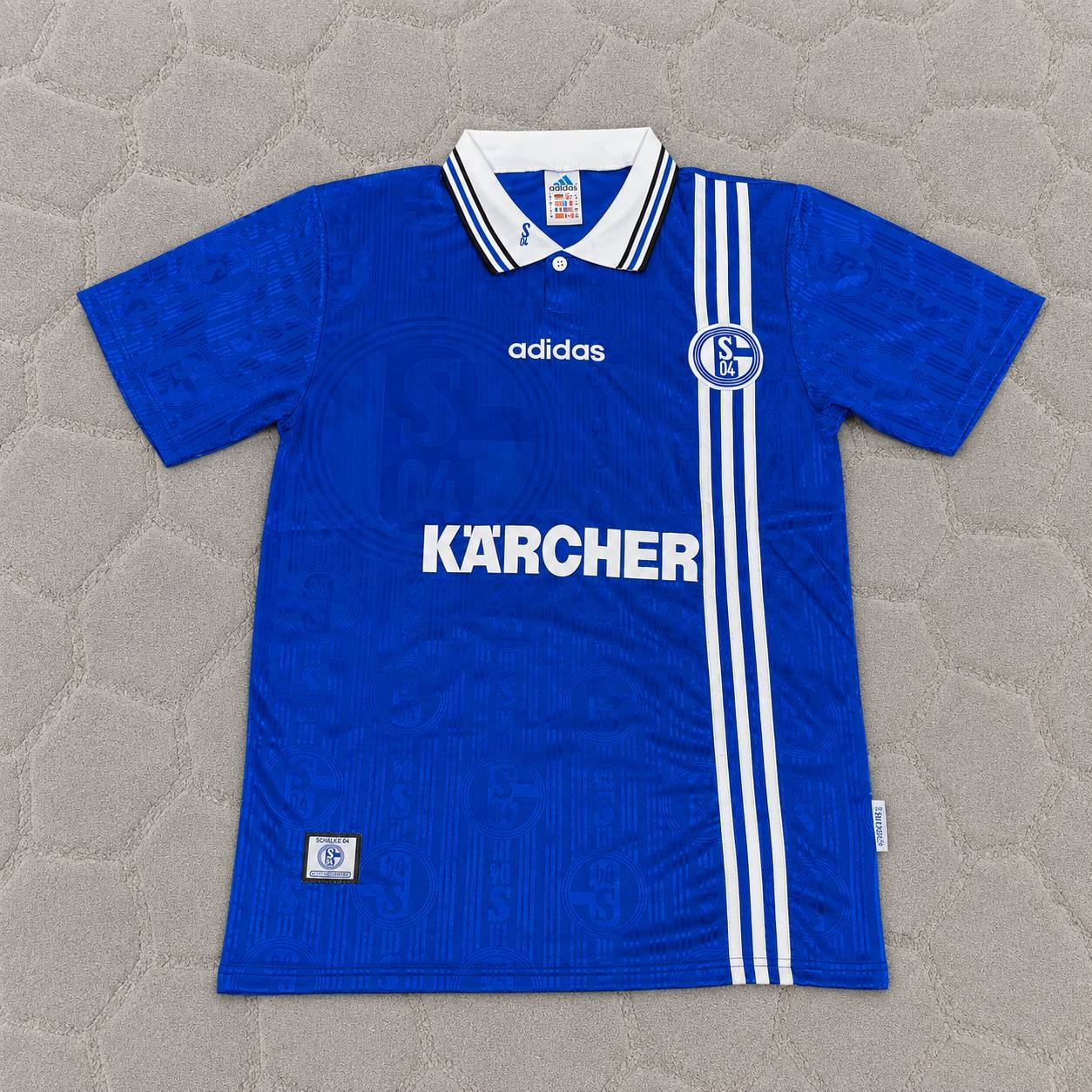 Raul Gonzalez Schalke 04 Heim Retro Fußballtrikot