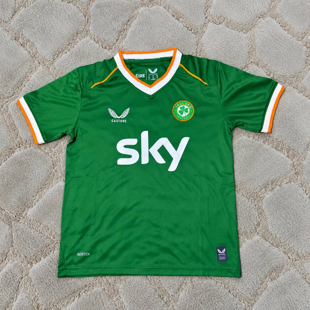 Troy Parrott Ireland 2026 New Season Green Football Shirt - Jersey Kit - Trikot Maillot