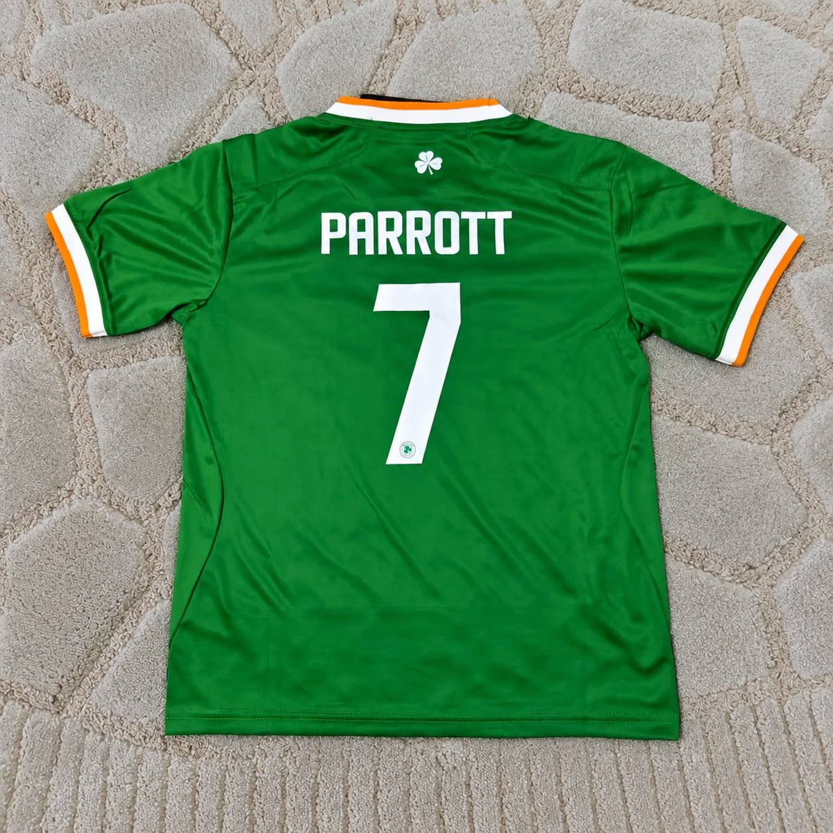 Troy Parrott Ireland 2026 New Season Green Football Shirt - Jersey Kit - Trikot Maillot