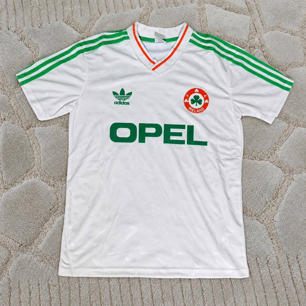 Troy Parrott Ireland White Retro-football Shirt - Jersey Kit Trikot Maillot