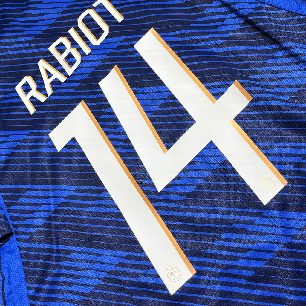 Adrien Rabiot #14 France Home 2026 World Cup Blue Football Jersey