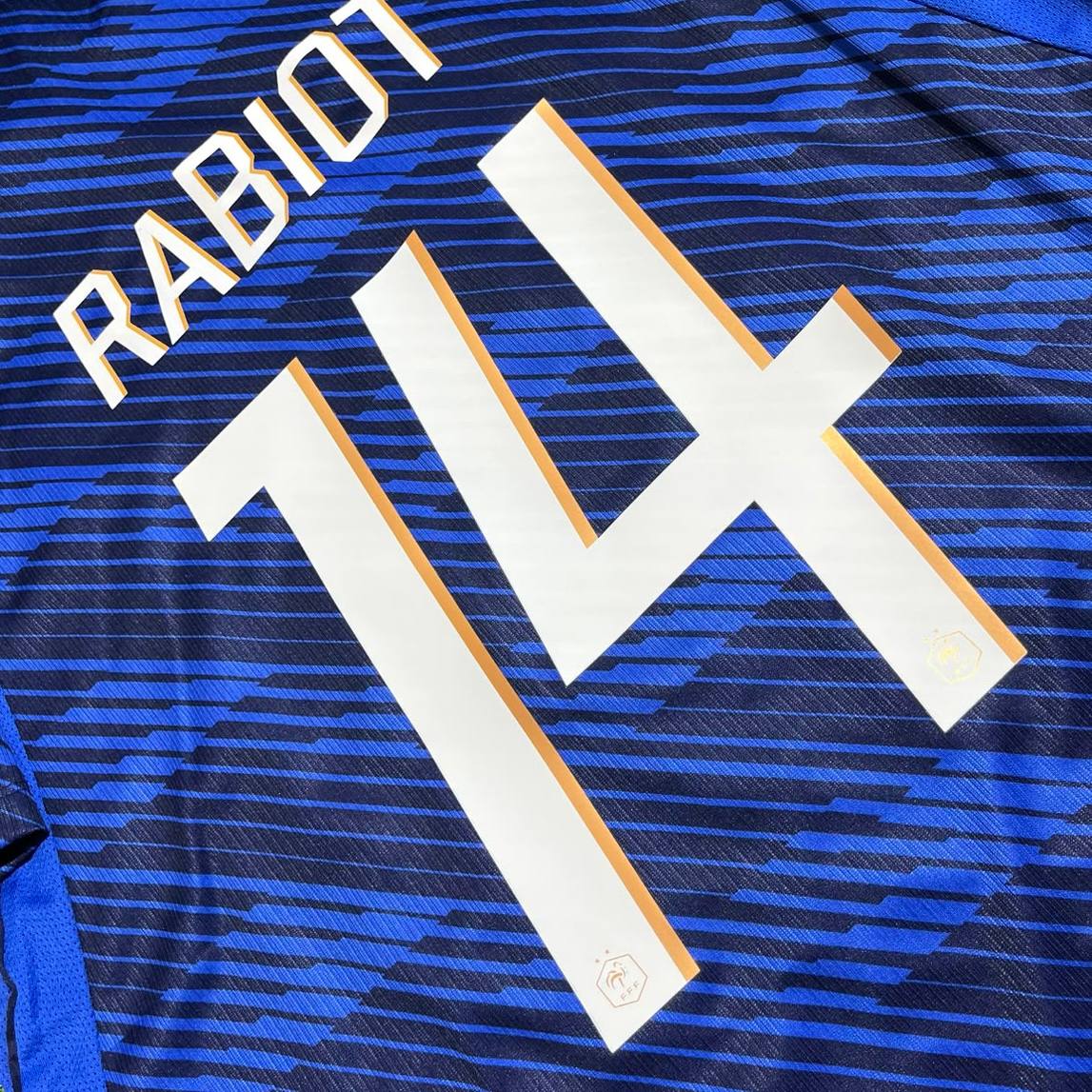 Adrien Rabiot #14 France Home 2026 World Cup Blue Football Jersey