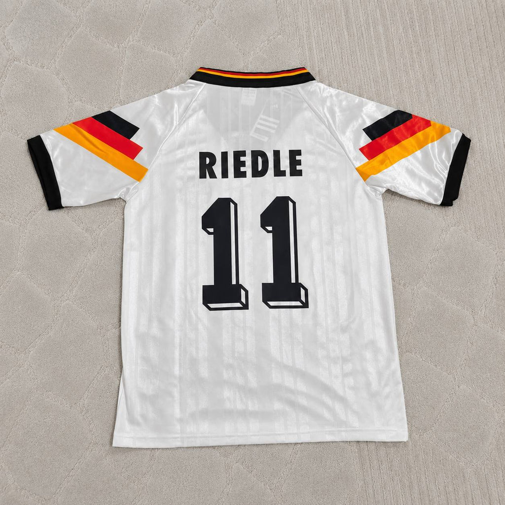 Karl-Heinz Riedle Germany 1992 Retro Football Jersey