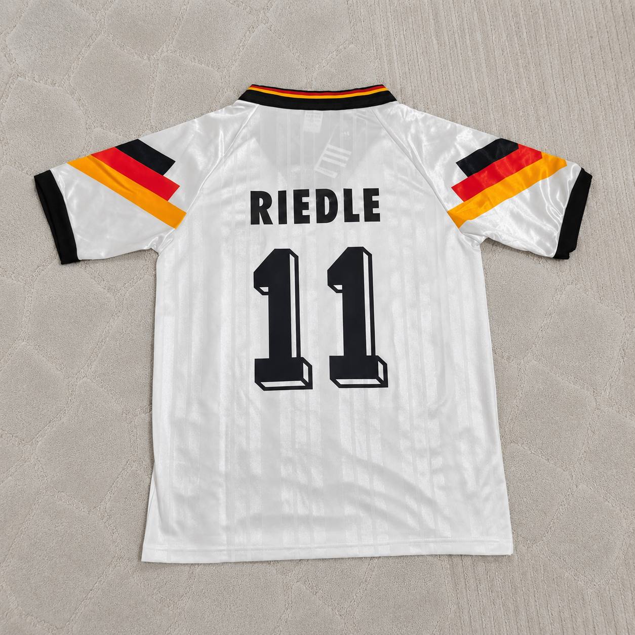 Karl-Heinz Riedle Germany 1992 Retro Football Jersey