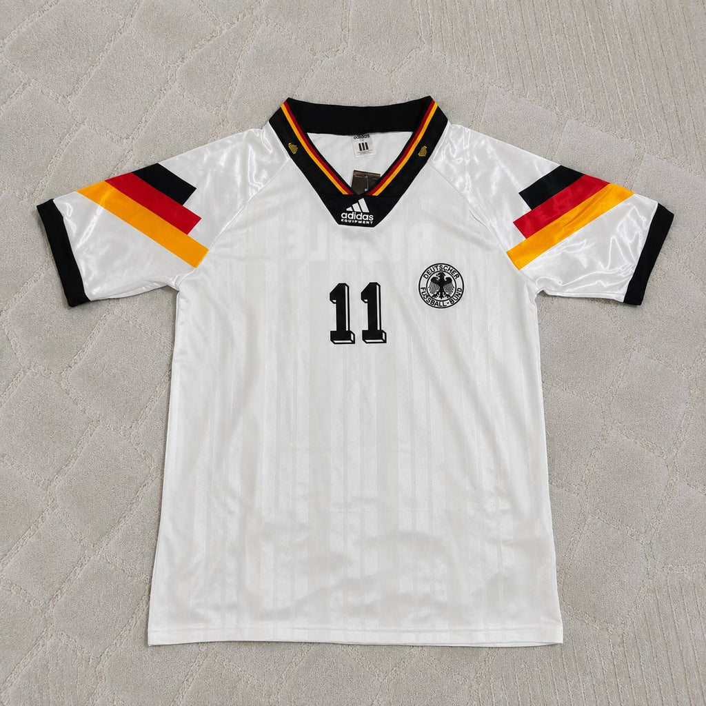 Karl-Heinz Riedle Germany 1992 Retro Football Jersey