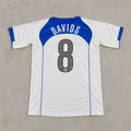 Edgar Davids Inter Milan 2004-2005 Retro White Football Jersey