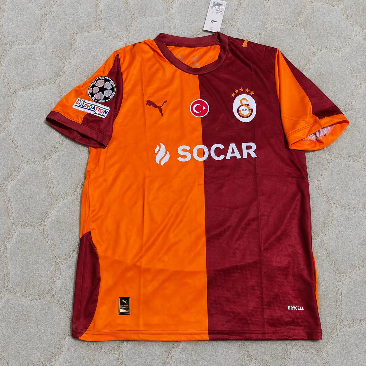 Victor Osimhen Galatasaray 2026 Champions League Home New Season Football Jersey Kit