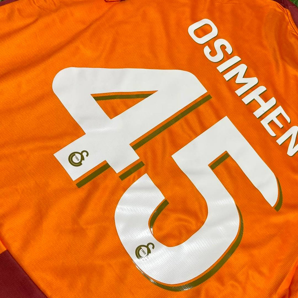 Victor Osimhen Galatasaray 2026 Champions League Home New Season Football Jersey Kit