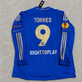 Fernando Torres 9-Chelsea 2013 Europe League Final Amsterdam Blue Retro Football Jersey Soccer Shirt