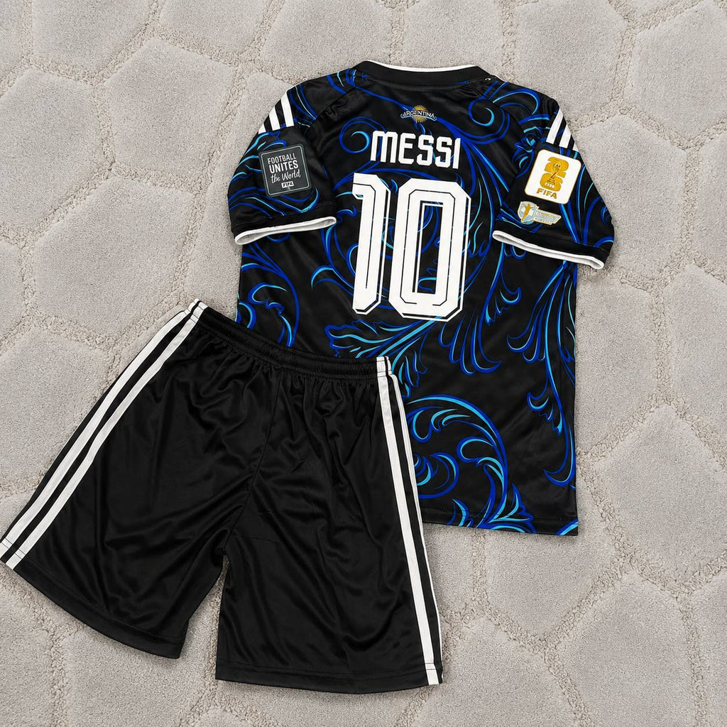 Lionel Messi Argentina 2026 World Cup Kids Football Jersey