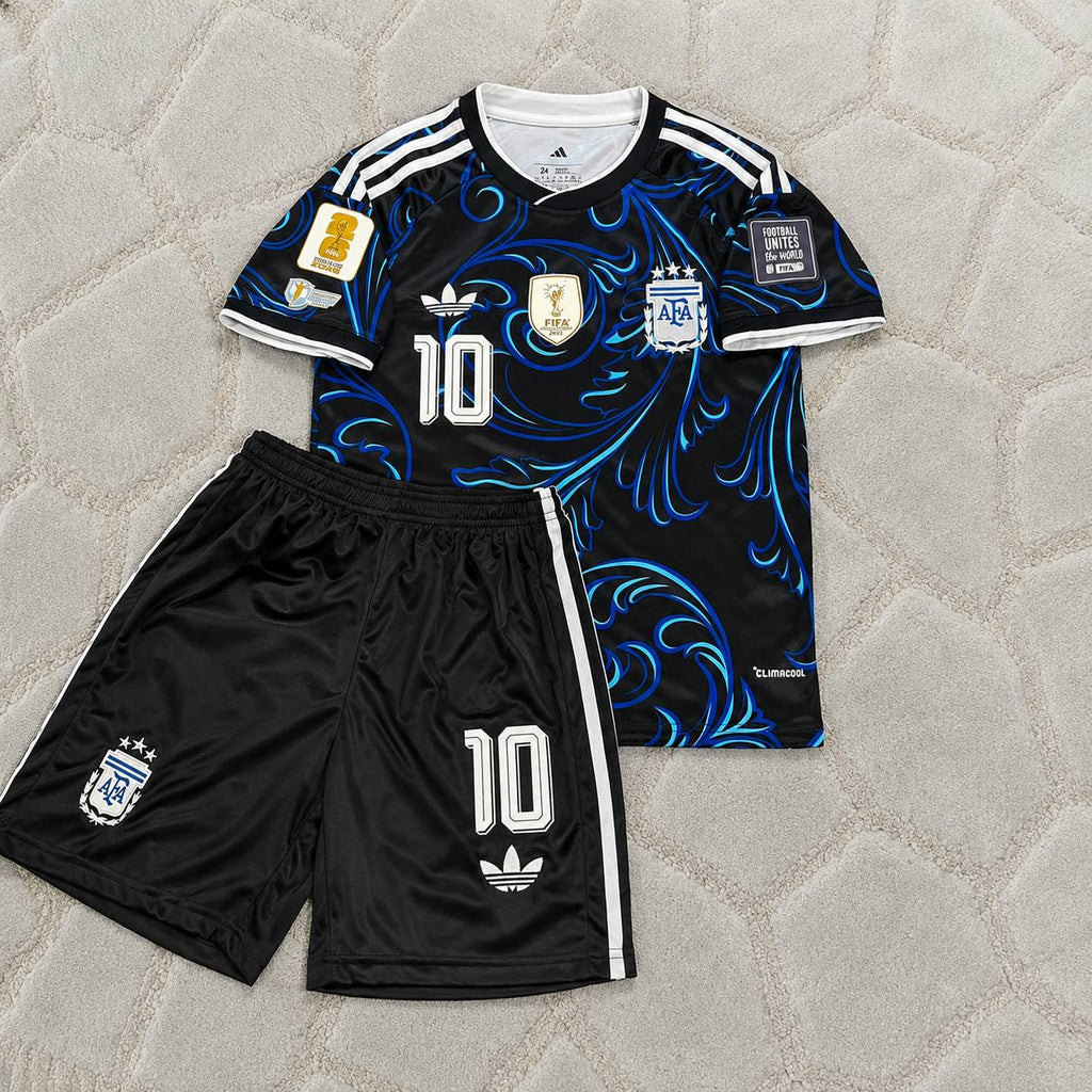 Lionel Messi Argentina 2026 World Cup Kids Football Jersey