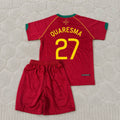 Ricardo Quaresma #27 Portugal 2006 Kids Kit Kinder Trikot Soccer Shirt