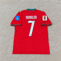 Cristiano Ronaldo Portugal 2026 World Cup Home Red Football Jersey