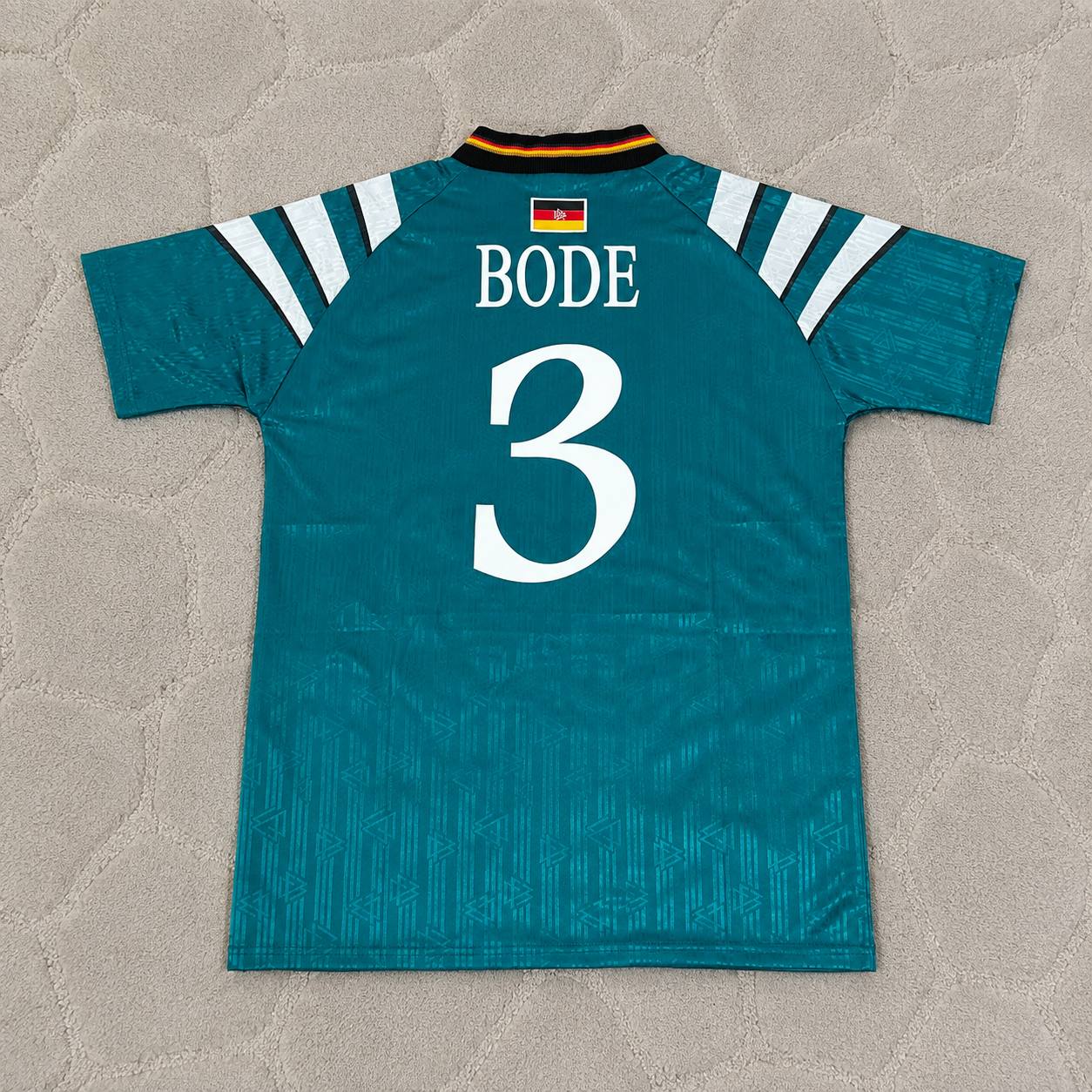 Marco Bode Germany Deutschland EURO 1996 Retro Jersey Trikot Soccer Shirt