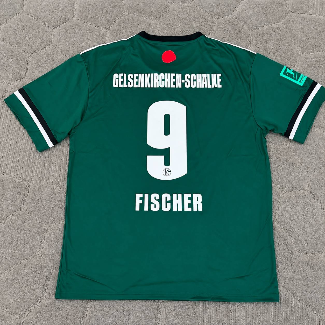Klaus Fischer Schalke 04 Gelsenkirchen Special Edition Football Jersey