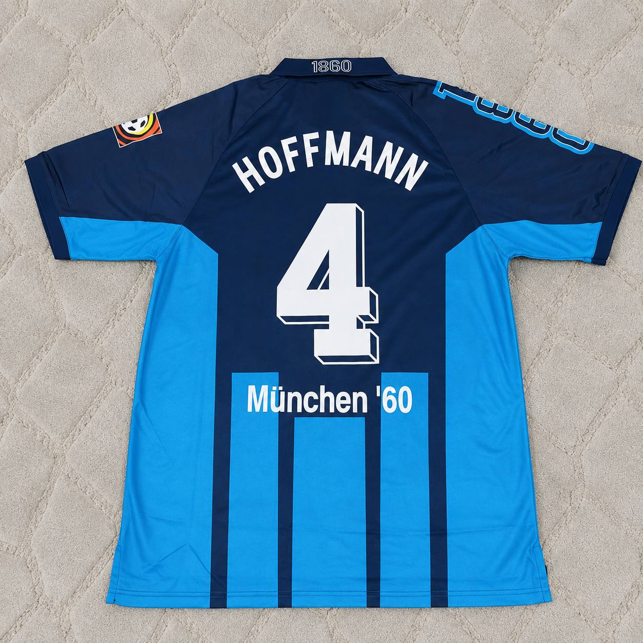 Torben Hoffmann TSV 1860 München Blaues Heim Retro Fußballtrikot
