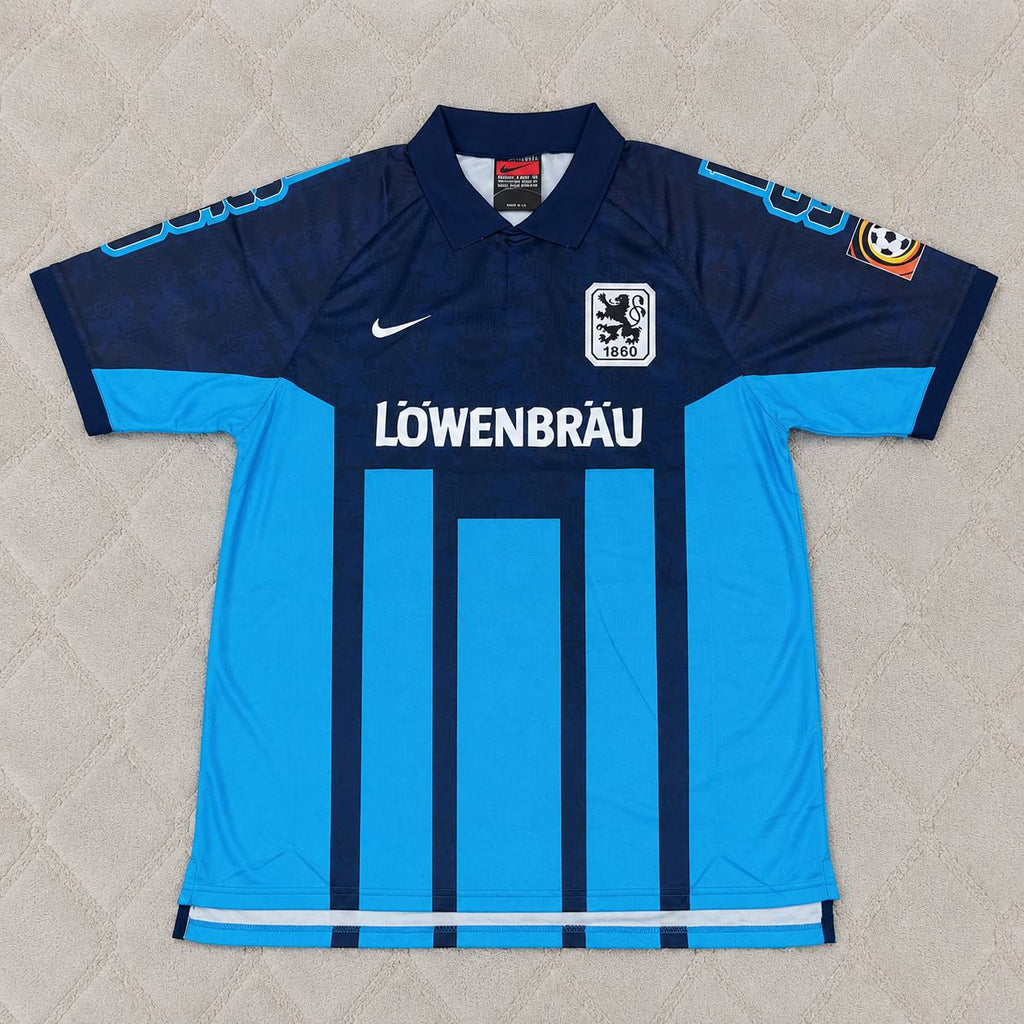 Torben Hoffmann TSV 1860 München Blaues Heim Retro Fußballtrikot