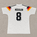 Thomas Hässler Germany 1990 World Cup Retro Football Jersey Kit