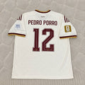 Pedro Porro 12- Spain 2026 World Cup Away Football Jersey