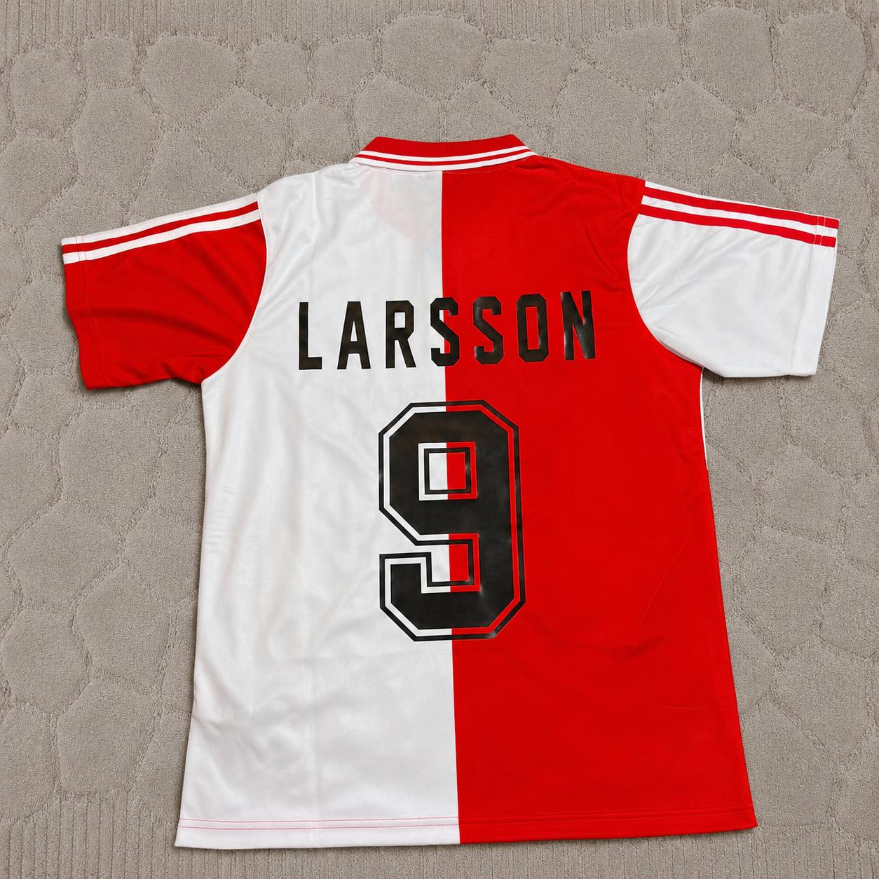 Henrik Larsson Feyenoord 1994-1995 Season Home Retro Football Jersey Trikot Maillot