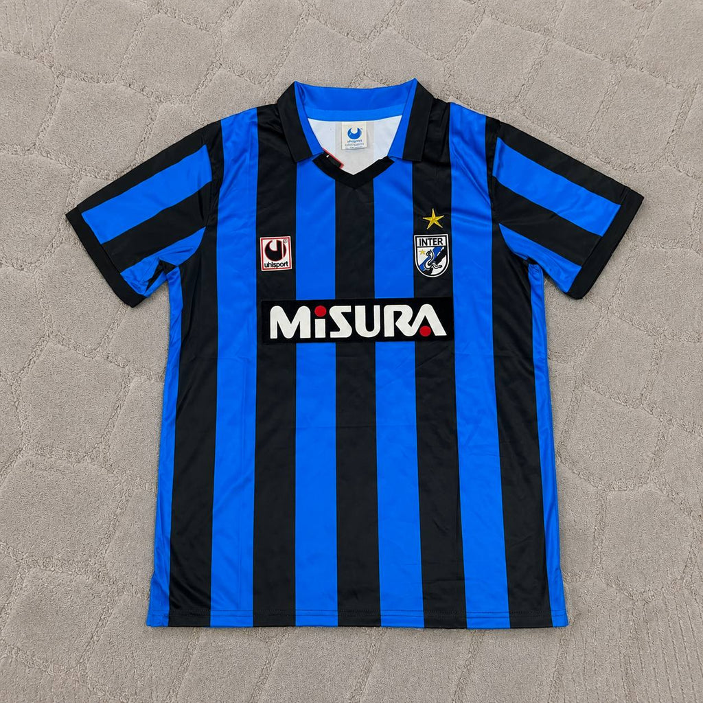 Karl-Heinz Rummenigge Inter Commemorative Retro Home Football Jersey
