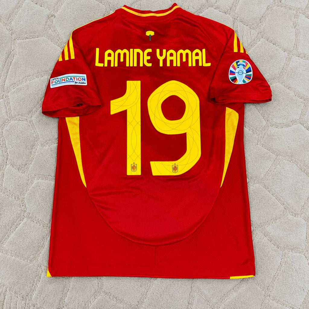 Lamine Yamal Spain Jersey Trikot Soccer Shirt
