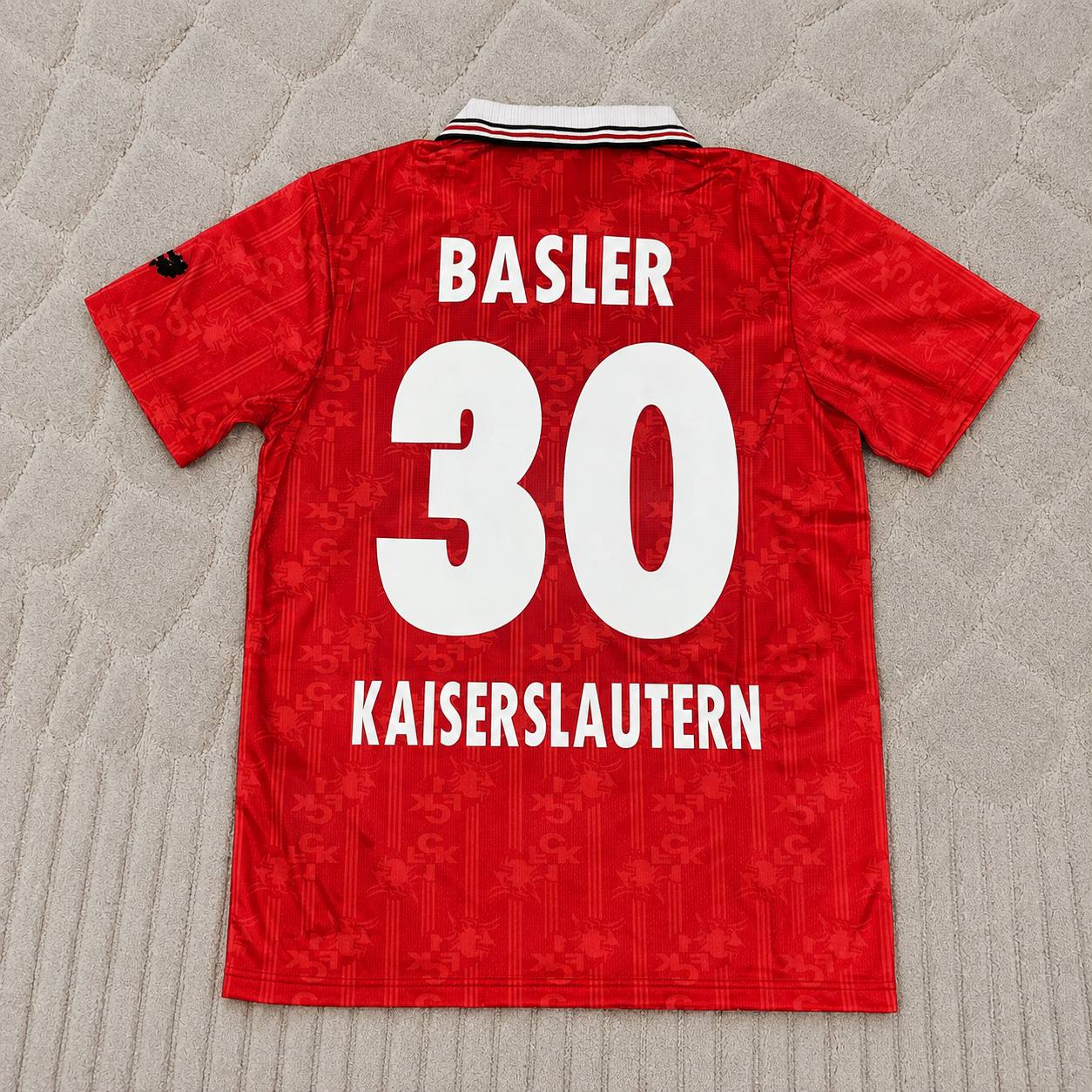 Mario Basler FC Kaiserslautern Commemorative Retro Fußballtrikot