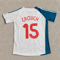 Peter Crouch Liverpool 2006 2007 White Retro Jersey