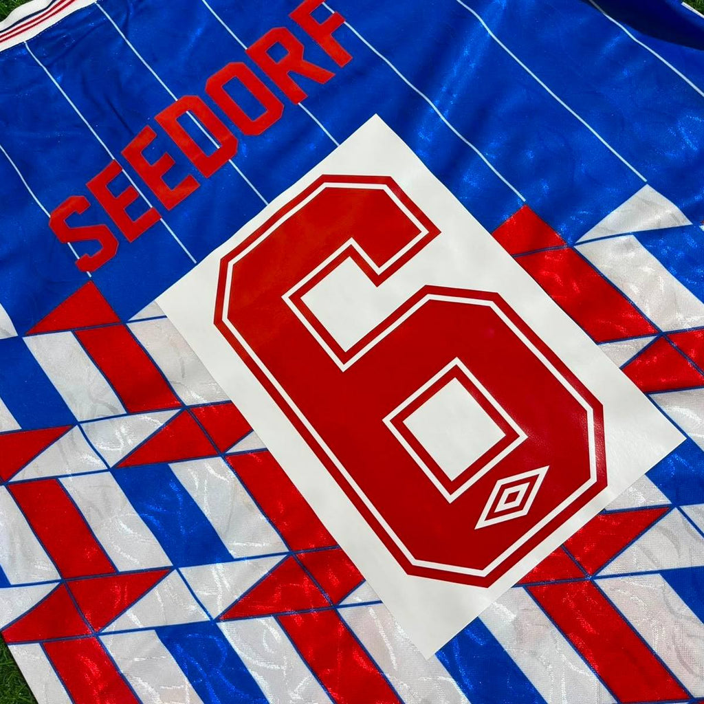 Clarence Seedorf Ajax Retro Legend Football Jersey Kit